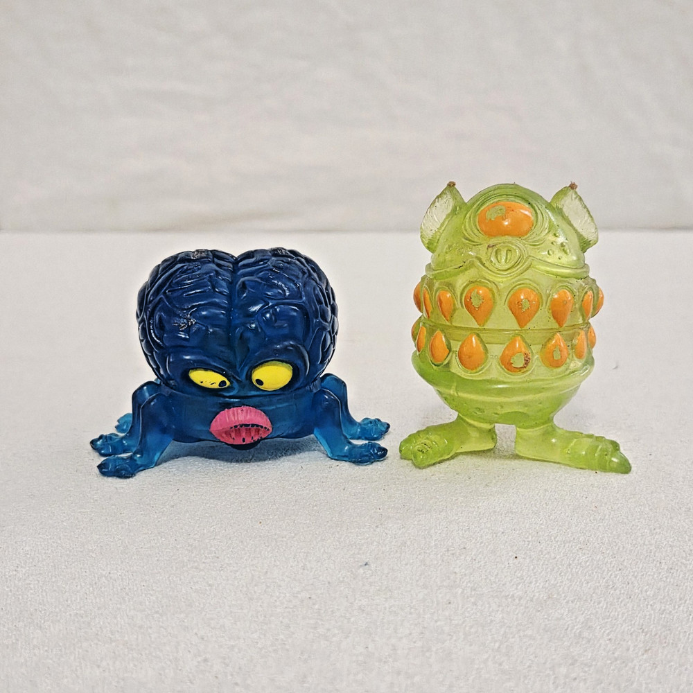 Kenner 1987 The Real Ghostbusters Mini Goopers – Stomach Stuff and Brain Matter