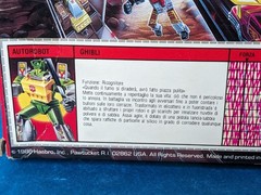 🟢🟡 Vintage G1 Transformers GHIBLI Springer w box GiG Italy 1986 🟡🟢