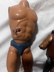 Vintage Action Figure Lot Mego Star Trek Big Jim Wolf Pack GI Joe Maskatron Marx