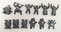 1980s Panosh Ninja Mites — Huge Lot of 72 Action Figures!