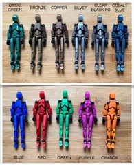 ABS Frame Replacement for Dummy 13 Posable Action Figure Articulated Mannequin