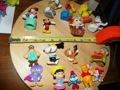 Lot Of 16 Vintage PVC Plastic Figures Mixed A-8 LAST 30 DAYS