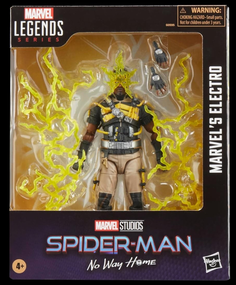 Marvel Legends ELECTRO Spider-Man No Way Home Deluxe 6″ Figure, Hasbro 2025