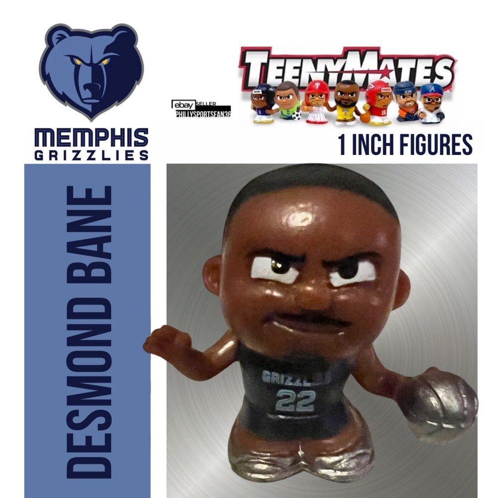 2024 Silver Series TeenyMates 1 Inch Figures Desmond Bane Memphis Grizzlies