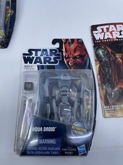 Star Wars Figure Lot Shock Trooper Aqua Droid Sarco Plank Hasbro 2012
