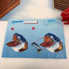 Blue Playmobil Advent Calendar Post Office Doll Playset | Fun for Any Season