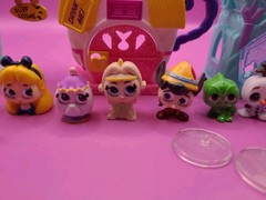 Disney Doorables Lot 9 Alice In Wonderland Pinocchio Rapunzel Mrs Potts
