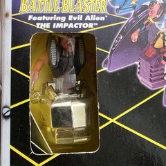 Vintage Toy Biz Battle Builders Battle Blaster Evil Alien The Impactor Rare