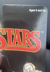 WWE LJN MATTEL SUPERSTARS ULTIMATE WARRIOR 8″ ACTION FIGURE BLACK CARD WWF