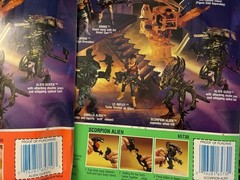 1992 Kenner Lot of 2 Aliens Figures Alien Queen & Scorpion Face Hugger NIB