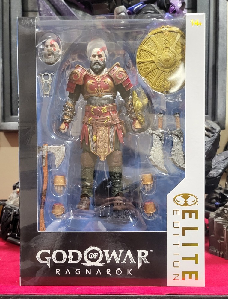 McFarlane Elite Edition #14 God of War Kratos with Ares Armor 7″ Figure