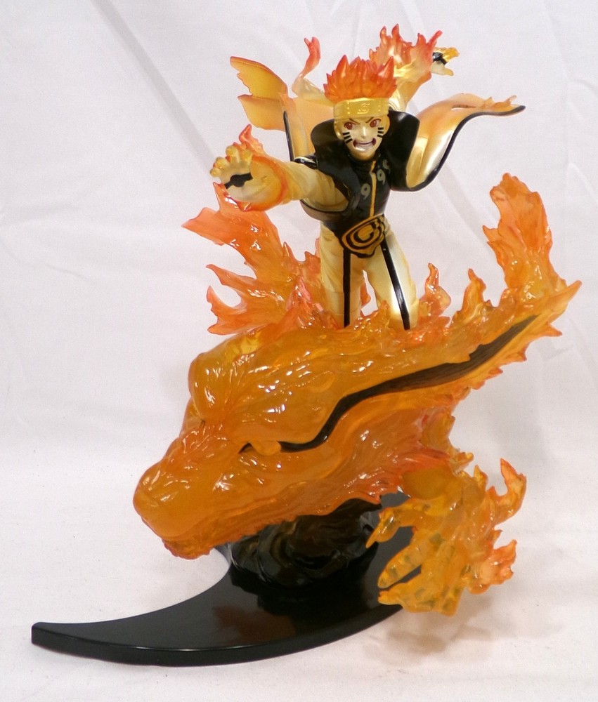 Bandai Figuarts Zero Naruto Uzumaki Kurama Kizuna Relation 8″ Statue