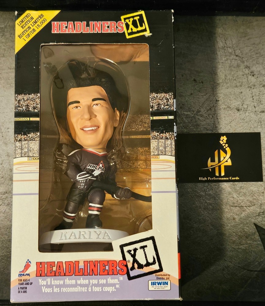 1998 Headliners XL Premier Collection Paul Kariya /15,000 COA Limited Editon