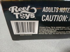 THE RAVEN VINCENT PRICE 2002 ACTION FIGURE REEL TOYS LIMITED TO 5000 SEALED