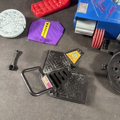 TECHNODROME PLAYSET 1990 PLAYMATES TMNT NINJA TURTLES NEAR COMPLETE VINTAGE