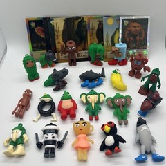 Italian Brainrot Toy Action Figures Brain Rot Lot Of 21 With12 Trading Cards