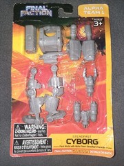 Final Faction Alpha Team 1 Steadfast Cyborg & Weapons Pack Synthoid & Shock Arms