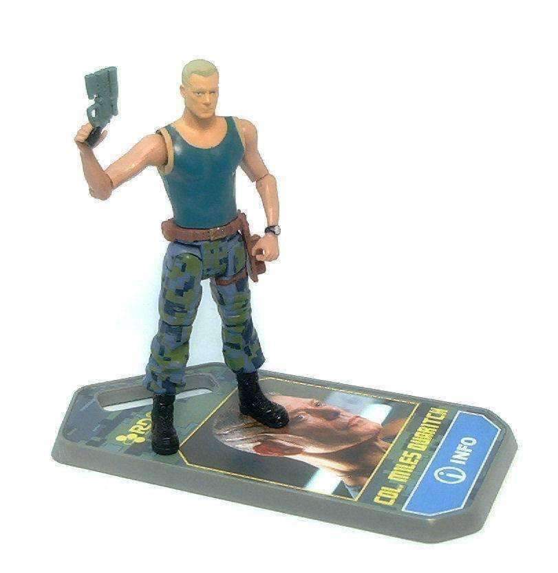 James Cameron’s Avatar Col Miles Quaritch Action Figure Mattel Webcam i-Tag NIB