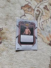 Round 5 URIJAH California Kid FABER UFC Figure W/ Panini Prizm Card Sleved Mint