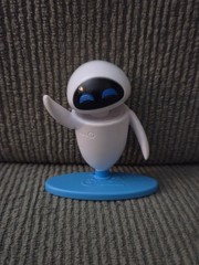 2020 Disney Pixar WALL-E EVE Mini Figurine Cake Topper 2”