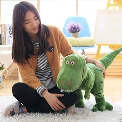 55cm Dinosaur Plush Toy Cartoon Tyrannosaurus Soft Stuffed Doll Kids Gift