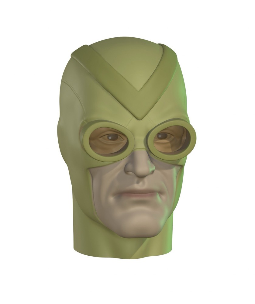 Insectoid Man Custom Action Figure Head 1:9 or 1:6 Mego