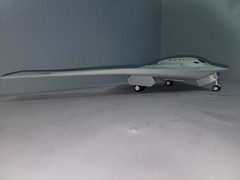 1:48 scale B-21 Raider-Stealth Bomber Model Kit-Disassembled and Unpainted