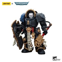 JoyToy Warhammer 40K JT7080 1:18 Ultramarines Chaplain Terminator Armour Figure