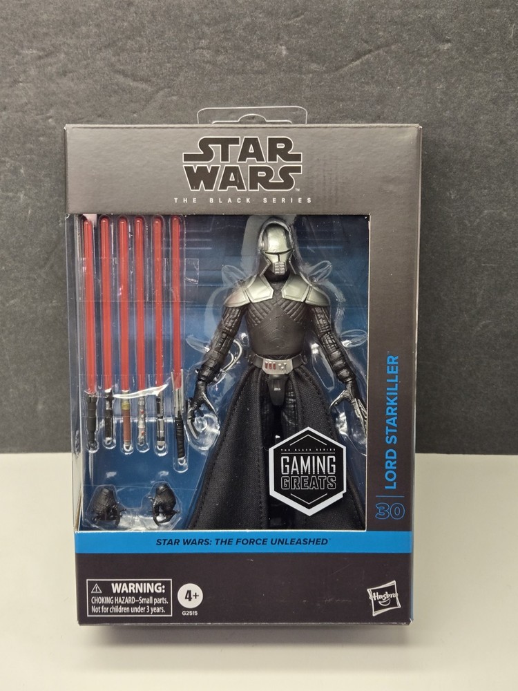 Star Wars Black Series LORD STARKILLER DELUXE Gaming Greats Figure NEW IN Hand