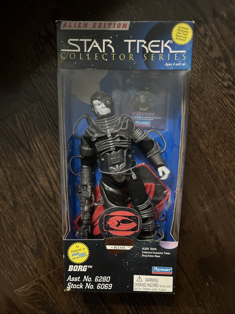 Star Trek Collector Series Alien Edition Borg Playmates 1995 #013076 Figure