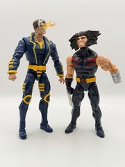 Marvel Legends LOT: NATE GREY, WOLVERINE,& CYCLOPS AOA Age Of Apocalypse 6” Figs