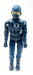 G I Joe 1982 Straight Arm COBRA OFFICER – new O ring/tight joints – read