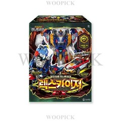 Miniforce Dinoid Warrior REX KAISER EX + DINO EMPEROR EX Transformer Robot 2026