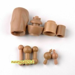 Universal 9Pcs Neck Joint Connector Fit 1/6 Scale 12″ Head Sculpt Hot Toys Body