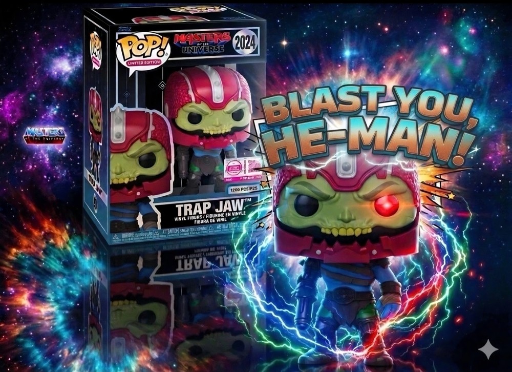 Funko Pop! 2024 Masters of the Universe Trap Jaw Legendary Limited Presale USA
