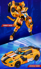Metal Cardbot W Tachy Transforming Robot Car Toy Metal Card K-Animation Official