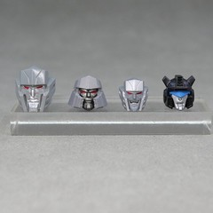 3D DIY Replace Head Upgrade Kit For Earthspark Siege / SS114 Megatank SS86 Jazz