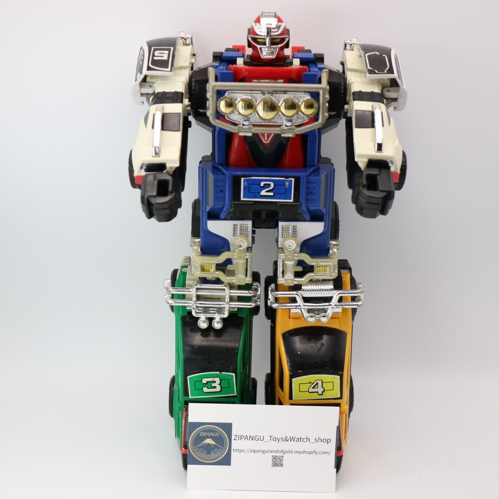 Power Rangers TURBO Carranger DX RV ROBO MEGAZORD Turbo Megazord Bandai