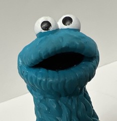 Sesame Street PVC Figures 1980s Cookie Monster Bert Applause 5.5″ Lot