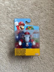 Super Mario 2026 New Elephant Mario 2.5 Inch Figure Sealed Jakks Pacific
