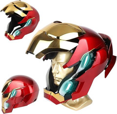 Iron Man Helmet MK50 1/1 Wearable Cosplay Toys Mechahead Voice Control US Ship