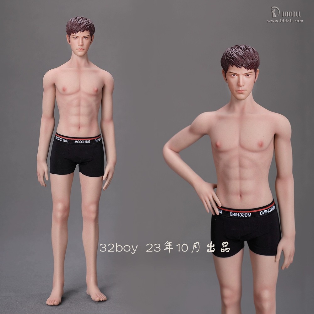 LDDOLL 32Boy 1/6 Steel Bone Finger Bone Seamless Muscular Man Body For 12″Figure