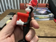 Dr. Seuss Cat in the Hat Keychain Keyring 5 Inches