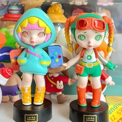 TOYCITY Laura Cyberpunk Series Confirmed Blind Box Action Figure Doll Toys Gift