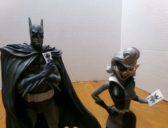 BATMAN & HARLEY QUINN BLACK & WHITE PAUL DINI & BRIAN BOLLAND JOKER CARD SPECIAL