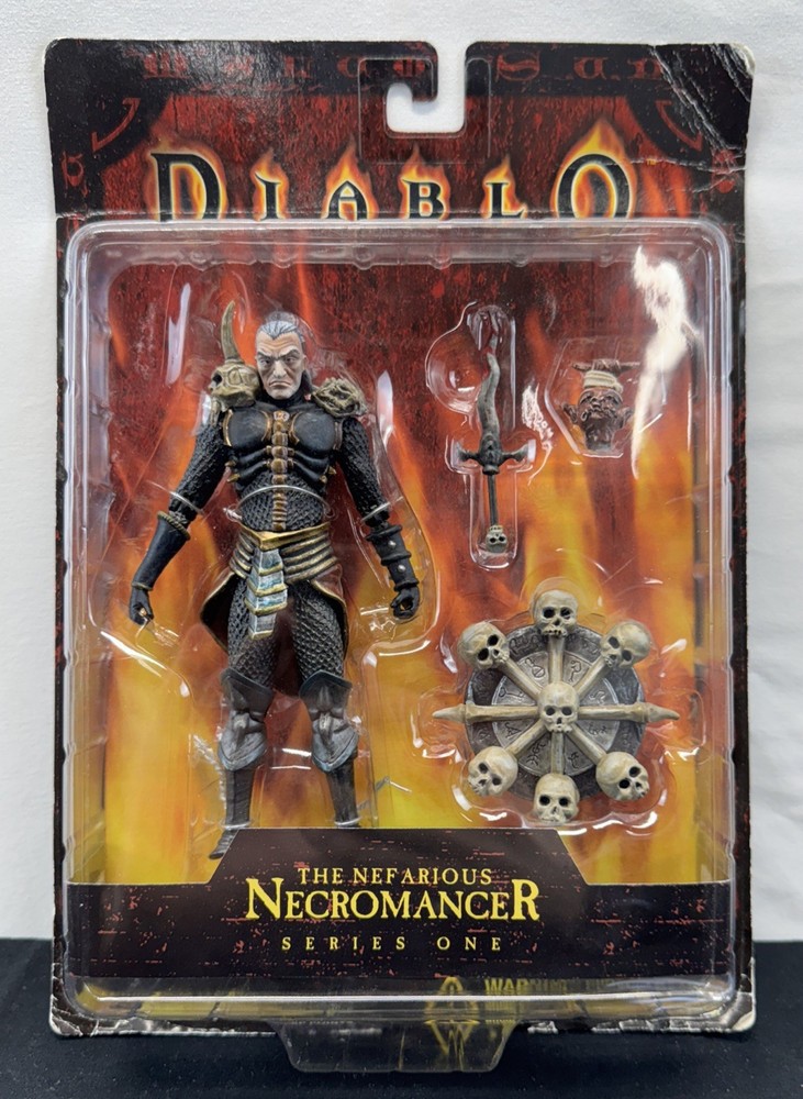 Blizzard Diablo Nefarious Necromancer Series 1 New/Sealed Action Figure See Pics