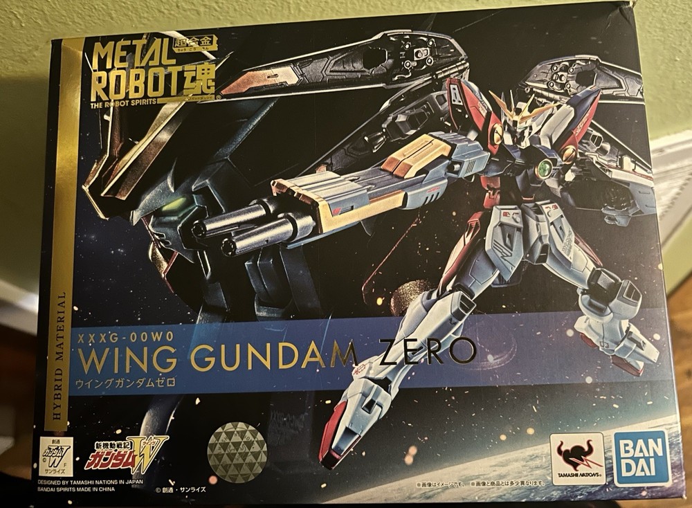 Bandai Metal Robot Spirits W Wing Gundam Zero XXXG-00W0 Action Figure(Complete)