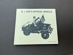 Vintage 1964 Hasbro GI Joe Army Manual FM75-00