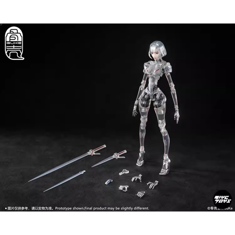 GUKE Studio GK01FEC1/C3 AI Agent-Femella C1 C3 1/12 Action Figure Model Toy Gift