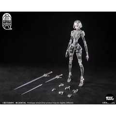 GUKE Studio GK01FEC1/C3 AI Agent-Femella C1 C3 1/12 Action Figure Model Toy Gift